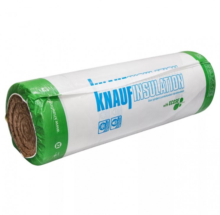 Утеплитель Кнауф Каркасные конструкции TR 037 10000х1200х100 мм, 12 м²