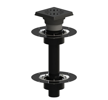 Воронка кровельная Татполимер ТП-10.У.616.1 двухуровневая