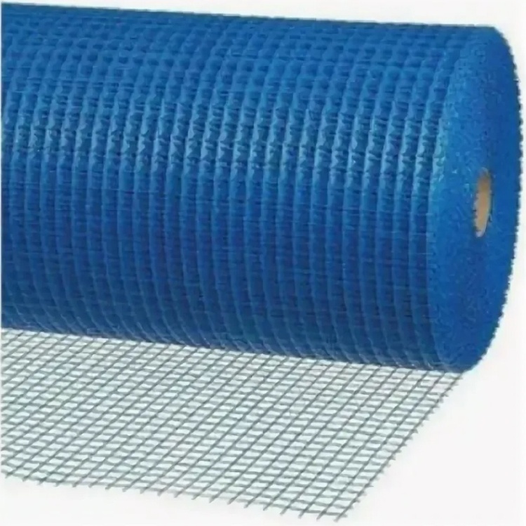 Сетка строительная универсальная 1000*50 (5*5) 160 гр (синяя)