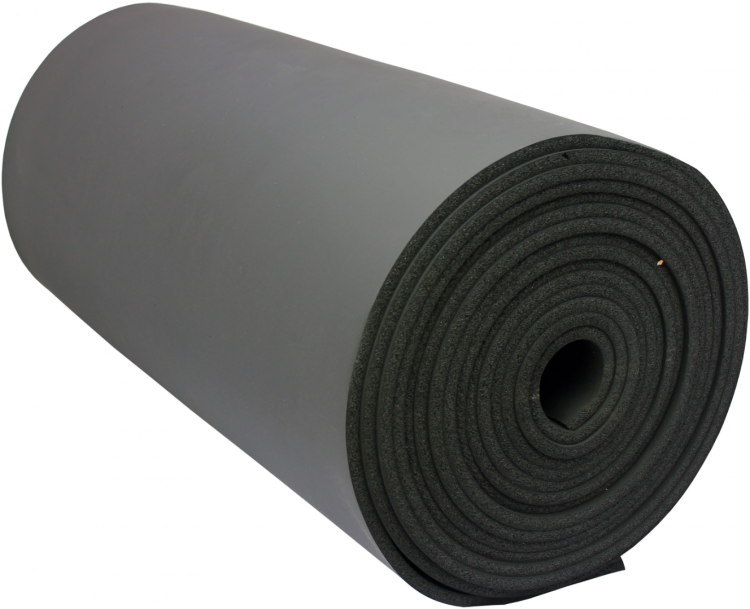 Рулон теплоизоляционный K-FLEX ST IC CLAD SR 25 мм, 1х8 м, 8 м², вспененный каучук