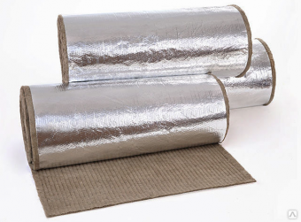 Материал базальтовый огнезащитный рулонный МБОР-С2-5, 30000х1500х5 мм