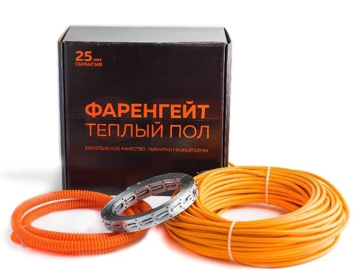 Нагревательный кабель для теплого пола Фаренгейт LTD в стяжку, 5 м, 100 Вт
