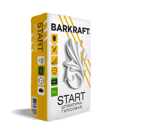 Гипсовая штукатурка START BARKRAFT, 30кг