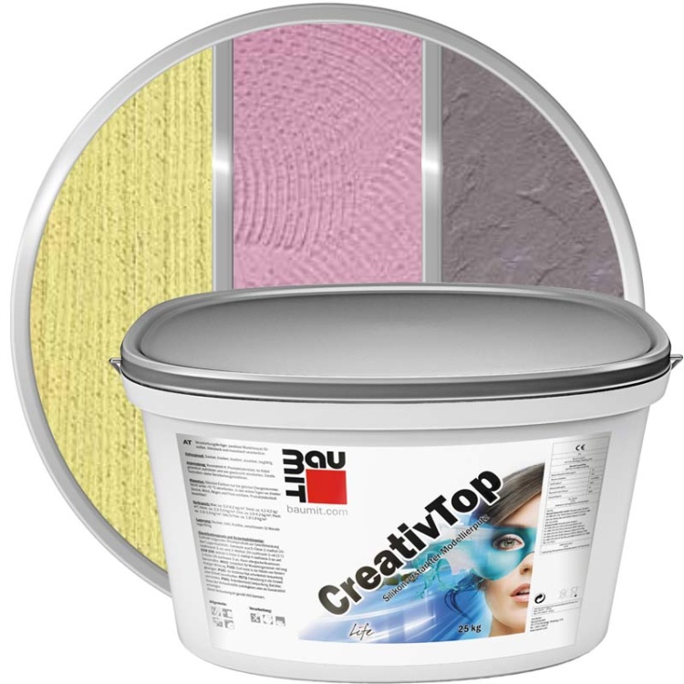 Декоративная штукатурка Baumit CreativTop Vario 1,5мм, 25кг