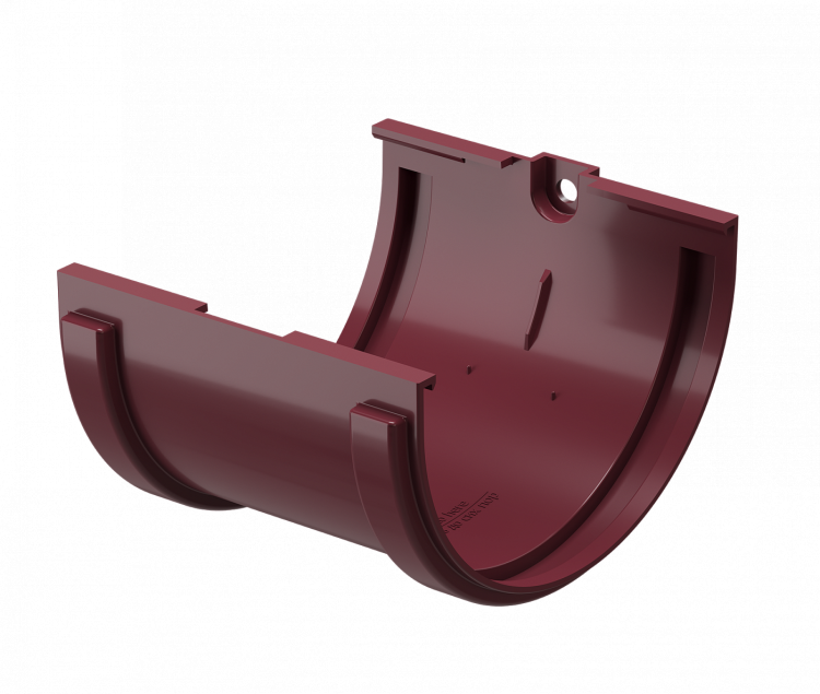 Соединитель желобов DOCKE Standard, красный