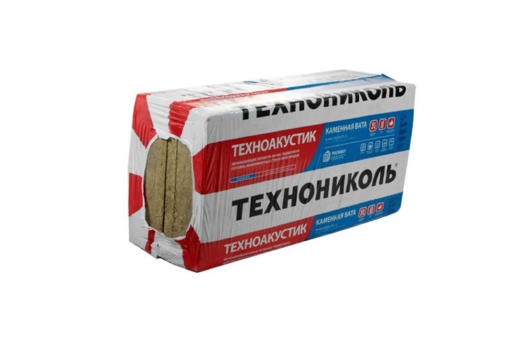 Утеплитель Технониколь Техноакустик 1200х600х100 мм, 6 шт. уп