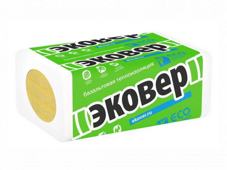 Утеплитель Эковер Кровля Верх 175 1000х600х50 мм, 4 шт/уп, 2,4 м²