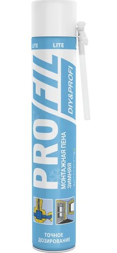 Монтажная пена ручная зимняя PROFIL , 625мл