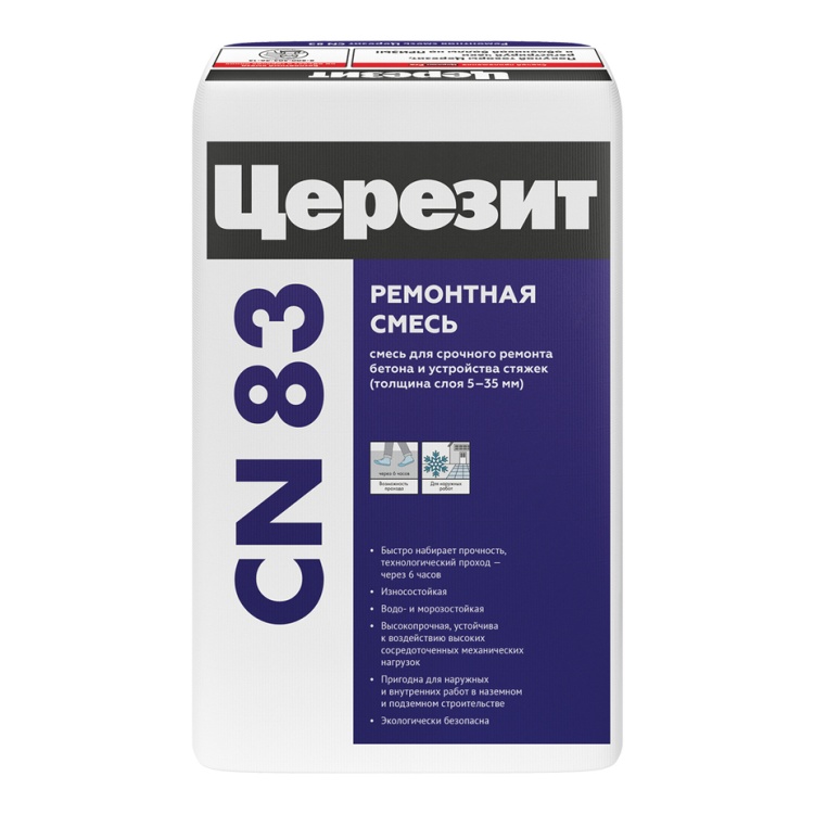 Ceresit CN 83 Ремонтная смесь 25кг