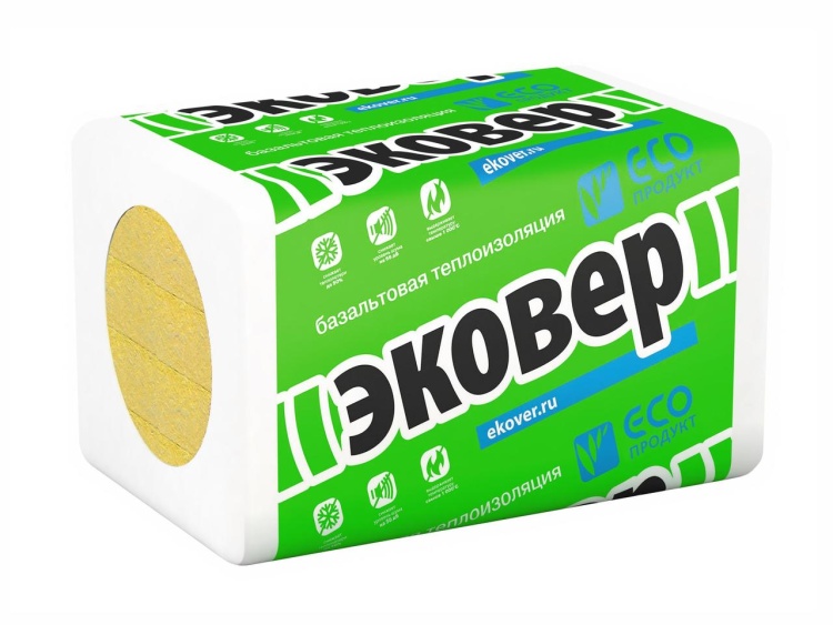 Утеплитель Эковер Лайт 45 1000х600х50 мм, 12 шт. уп