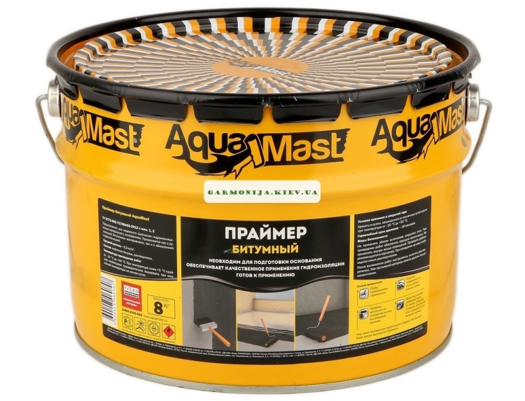 Праймер битумный Технониколь AquaMast, 18 л (16 кг)