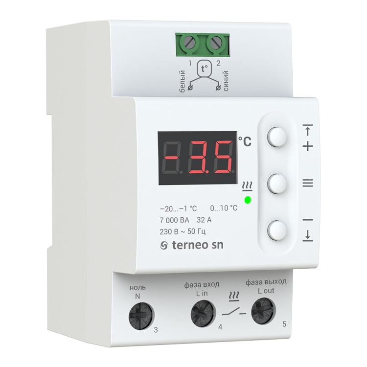 Терморегулятор terneo sn 32A