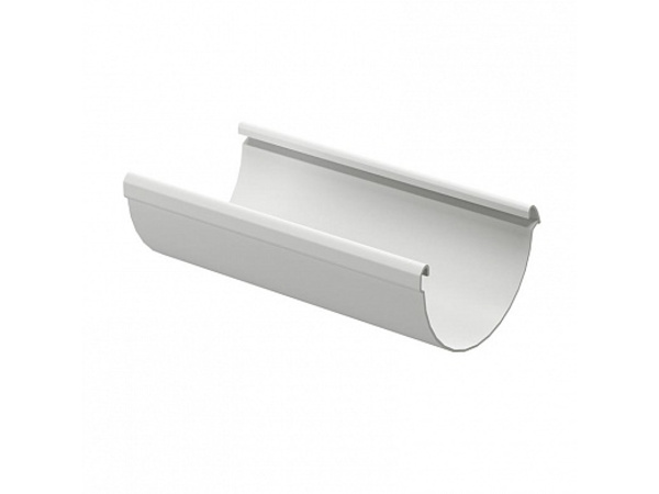 Желоб водосточный DOCKE Premium 3м, пломбир