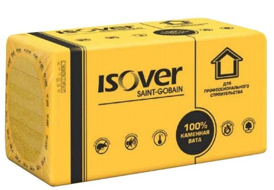 Утеплитель Изовер Руф В Оптимал 1000х600х50 мм, 4 шт. уп