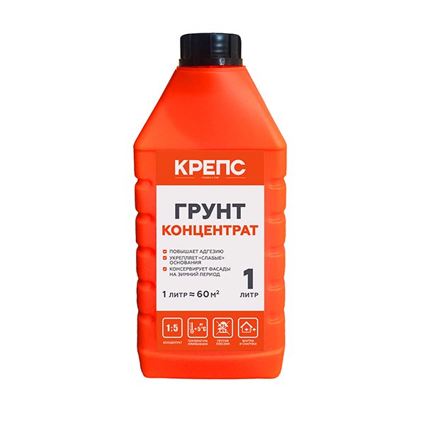 Грунт концентрат Крепс, 1л