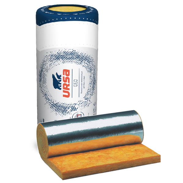 Утеплитель Ursa GEO 40 RAlu М-11 Ф 9000х1200х100