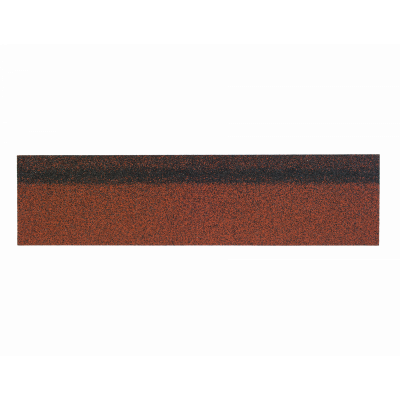 ТЕХНОНИКОЛЬ Гибкая черепица коньково-карнизная, Красный микс