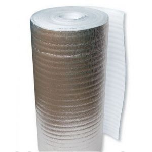 Полотно изоляционное фольгированное с клеевым слоем Изодом 15000х1000х5 мм