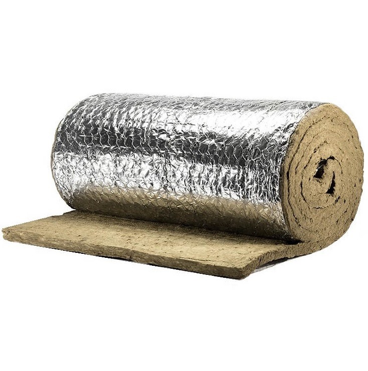 Утеплитель Rockwool Вайред Мат 105 Кашированный фольгированный 2000х1000х90 мм