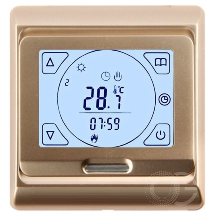 Програмируемый терморегулятор Е 91.716, золото