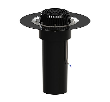 Воронка кровельная Татполимер ТП-01.160/4-Э, с электрообогревом