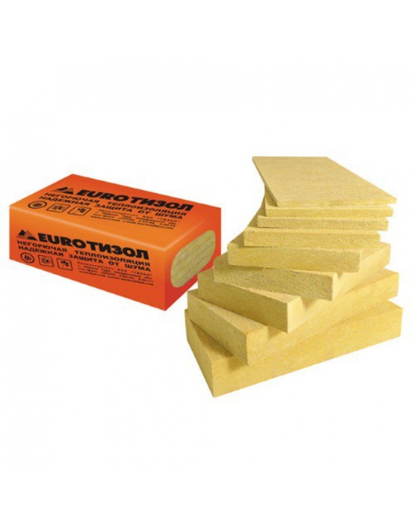 Утеплитель Тизол Евро-Фасад Оптима 110 1000х600х140 мм, 2 шт. уп