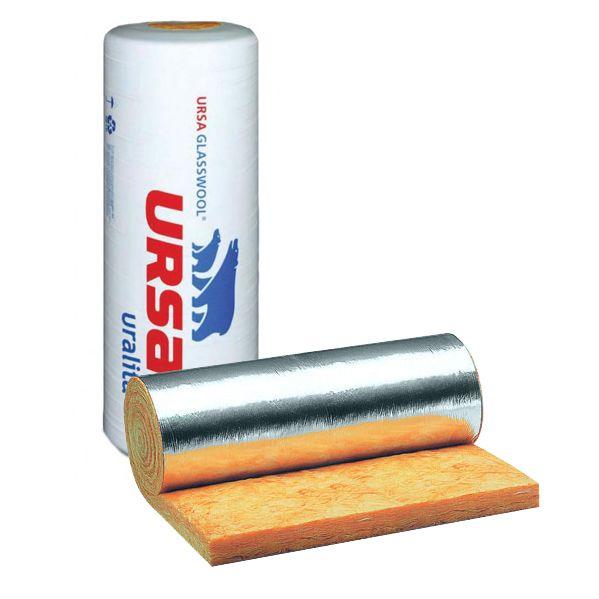 Утеплитель Ursa GEO 34 RAlu М-25 Ф 6000х1200х80 мм