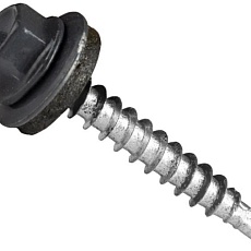 Саморез кровельный RAL 7005 ZP 4,8*19 (мышиный серый) 250 шт