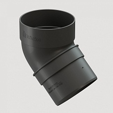 Колено 45° Döcke Standard (Серый)