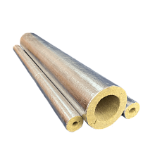 Цилиндры минераловатные тепло и звукоизоляционные огнезащитные EURO-ШЕЛЛ Ц 80/Ф, 1000x159x30