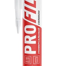 Профиль Герметик универсальный силикон белый 15*270 мл