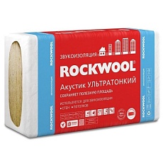 Rockwool Акустик Баттс (1000*600*50) 10п/0,3м3/6м2/20пач.под