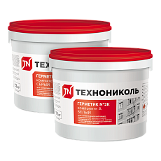 ТЕХНОНИКОЛЬ Герметик двухкомпонентный полиуретановый 2К (12 кг)